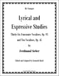 Lyrical and Expressive Studies for Trumpet (Expanded Edition) P.O.D. cover